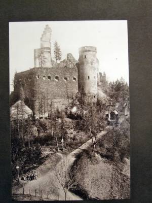 Hrad Vianden - staré foto