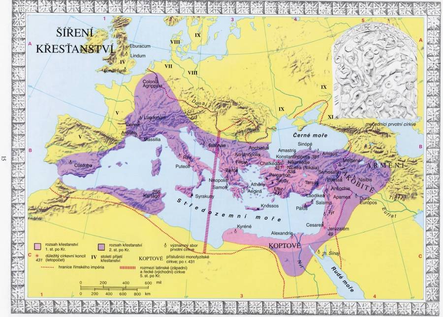 Šíření křesťanství