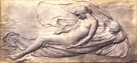 MAA201279 The Story of Psyche: Psyche Borne by Zephyr (silvered bronze) (see
also 198358 and 198359) by Bates, Harry (1850-99)
silvered bronze
Private Collection
© The Maas Gallery, London, UK...